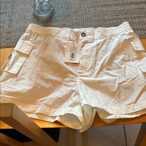 White Women's Shorts